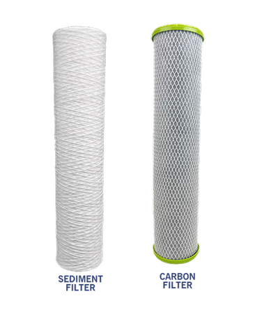 Manor Duo Replacement Sediment Filter & Carbon Filter