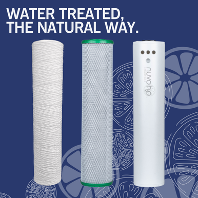 Manor Trio Replacement Cartridge and Filters - Sediment + Chloramine
