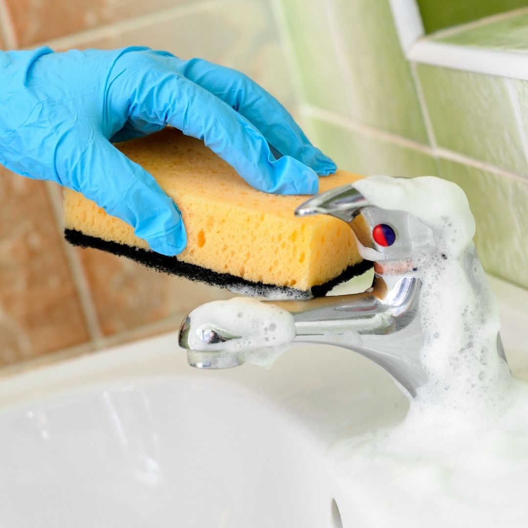 The best way to clean your faucet and keep it as good as new