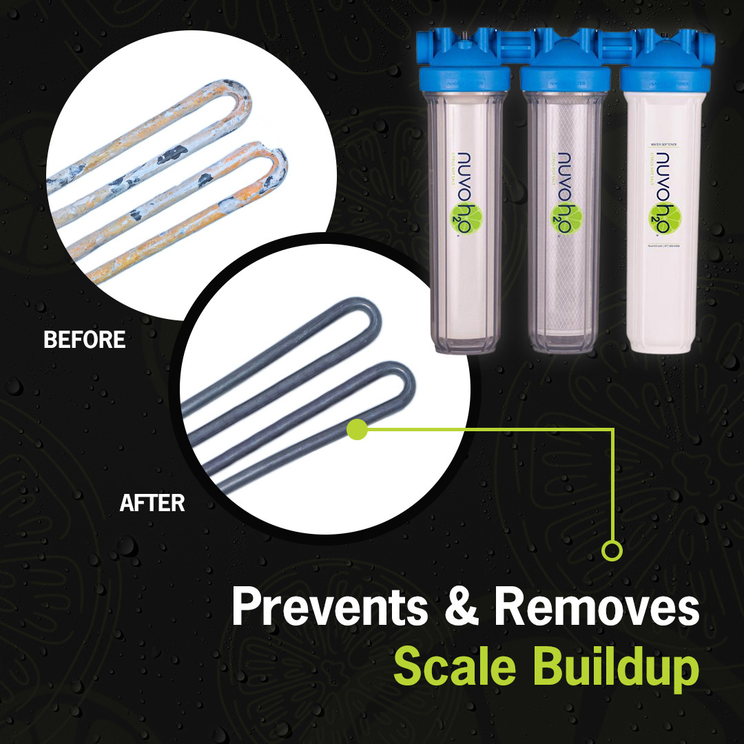 nuvo whole home water softener and how it works