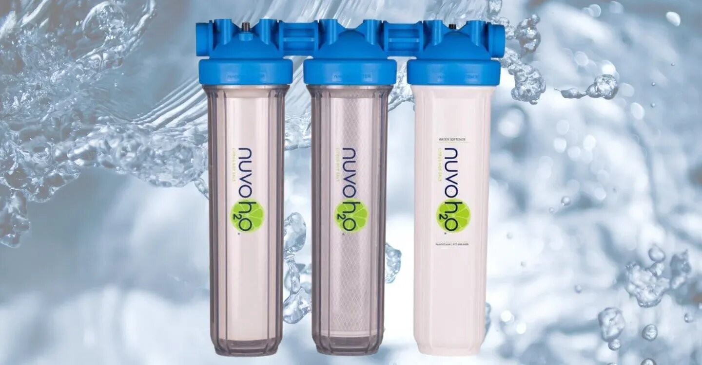 whole home manor trio system for cleaner water and sediment filtering