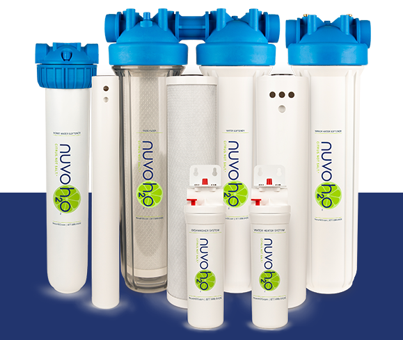 NuvoH2O product selection of water filter systems